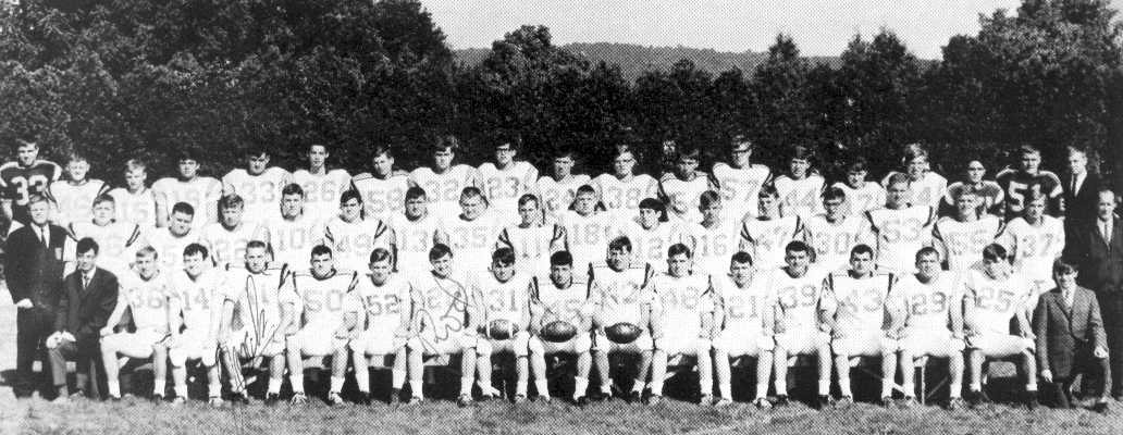 1967-68 Elkins High School Football Team