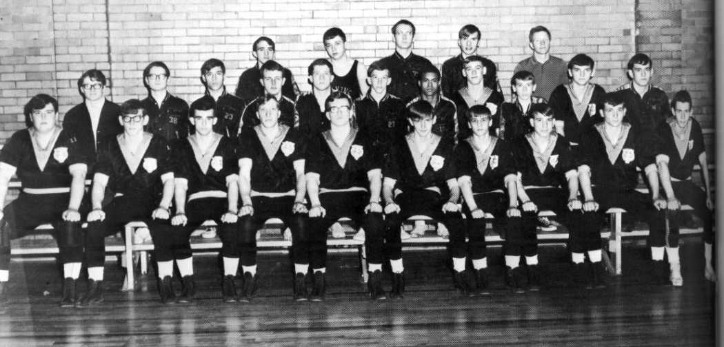 1968-69 Elkins High School Wrestling Team