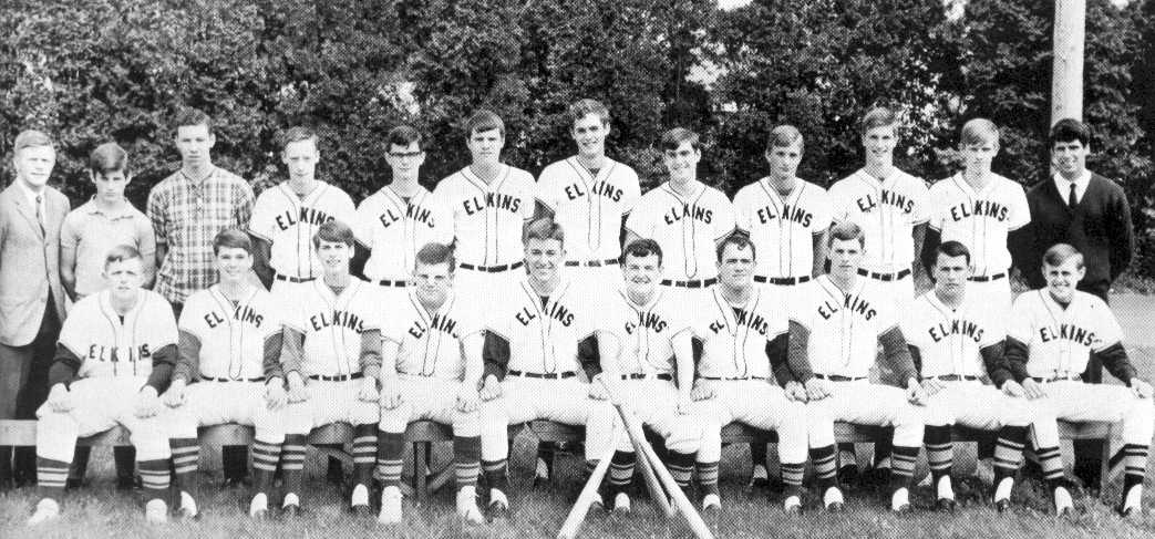 1968 Elkins High School Baseball Team