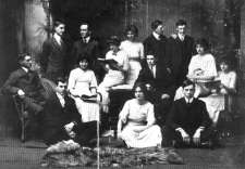 1914 Elkins High School  Cast of the Senior Play 