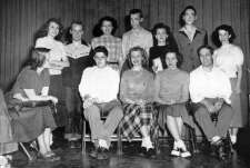 1949-50 Elkins High School  Senior Play "Dear Ruth"