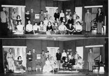 1950-51 Elkins High School Senior Play "Snafu"