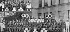 1945-46 Elkins High School Marching Band