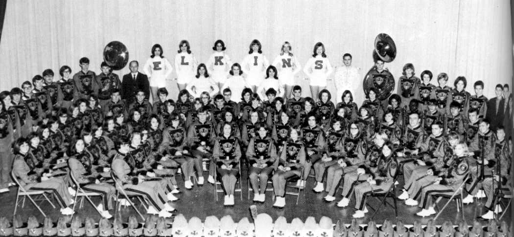 1967-68 Ellkins High School Band