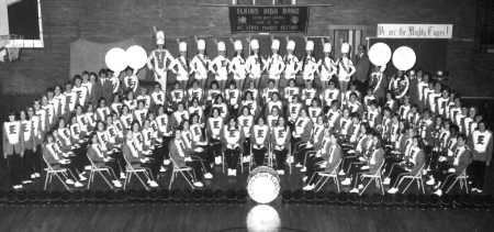 Old Elkins High Band Picture