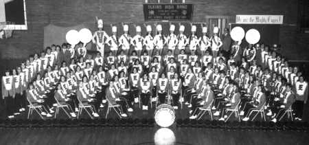 Old Elkins High Band Picture