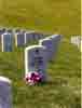 Another headstone 

at the West Virginia National Cemetery
