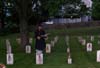 Man guiding 

visitors through Memorial Day during 2007's Spirit of Grafton 

celebration